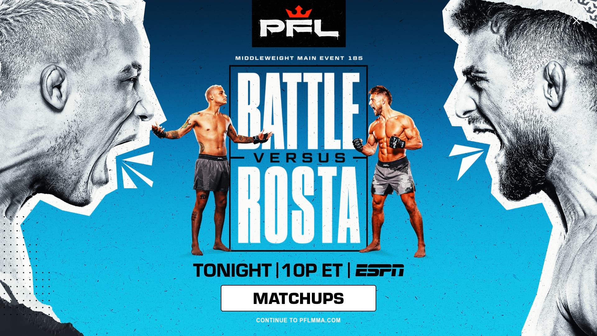 PFL (Professional Fighters League) sponsor landing page advertised on Two Ts In A Pod with Teddi Mellencamp and Tamra Judge