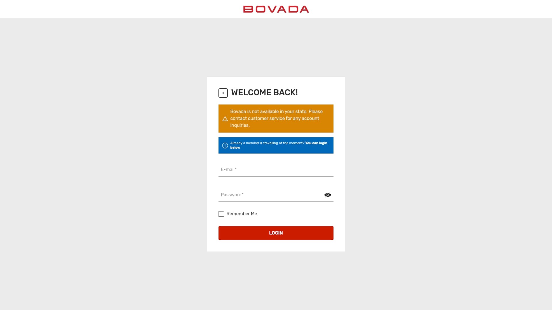 Bovada sponsor landing page advertised on Bulwark Takes