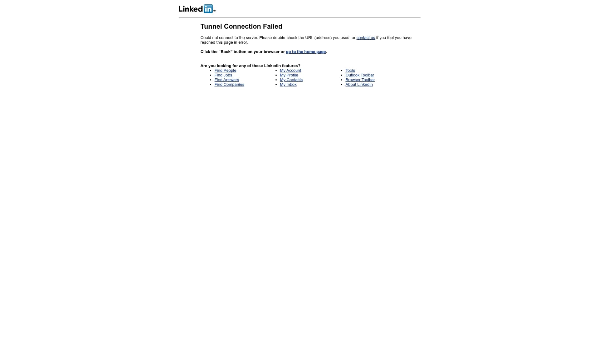 LinkedIn sponsor landing page advertised on Whateley