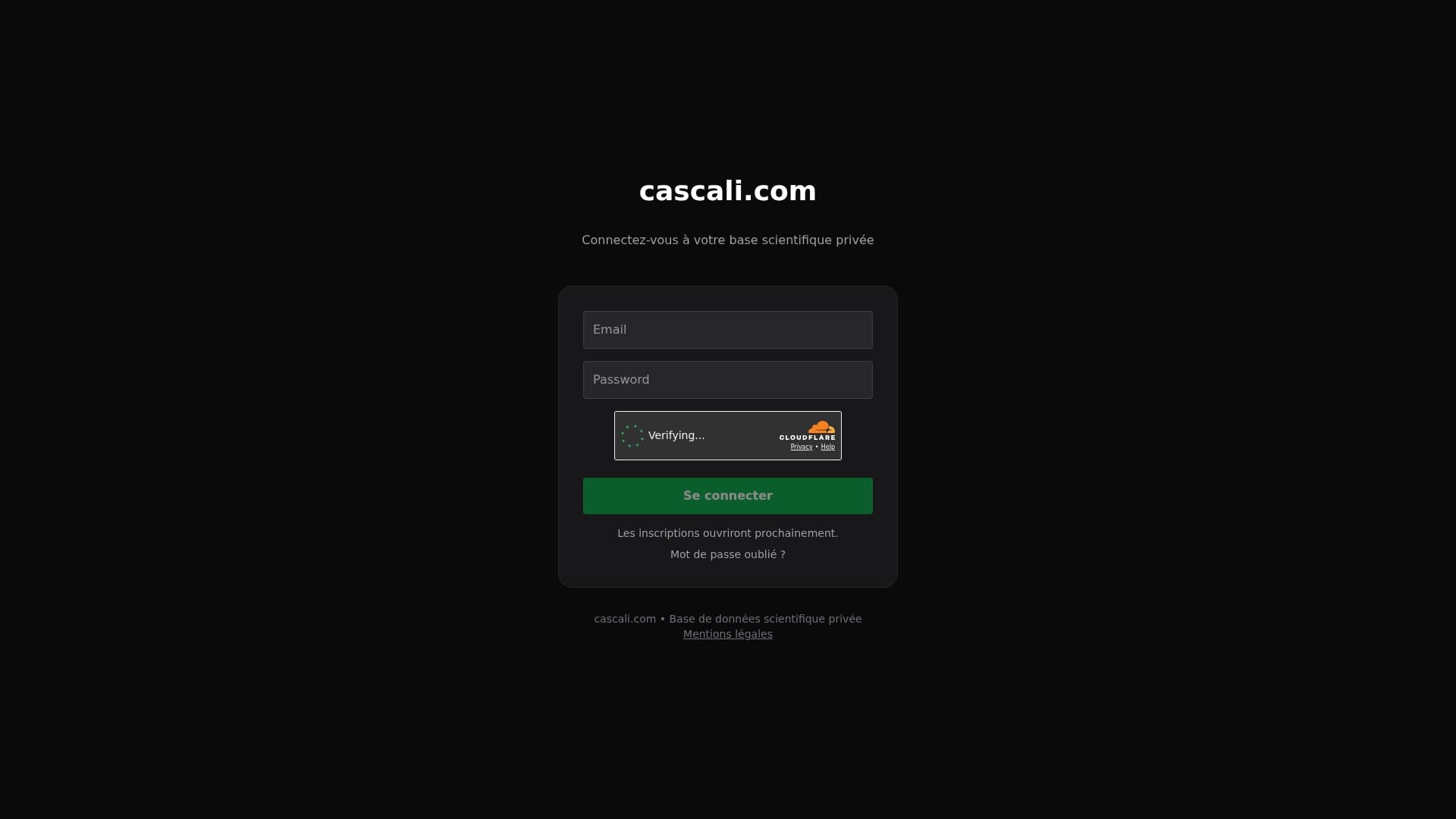 Cascali sponsor landing page advertised on The Dale Jr. Download
