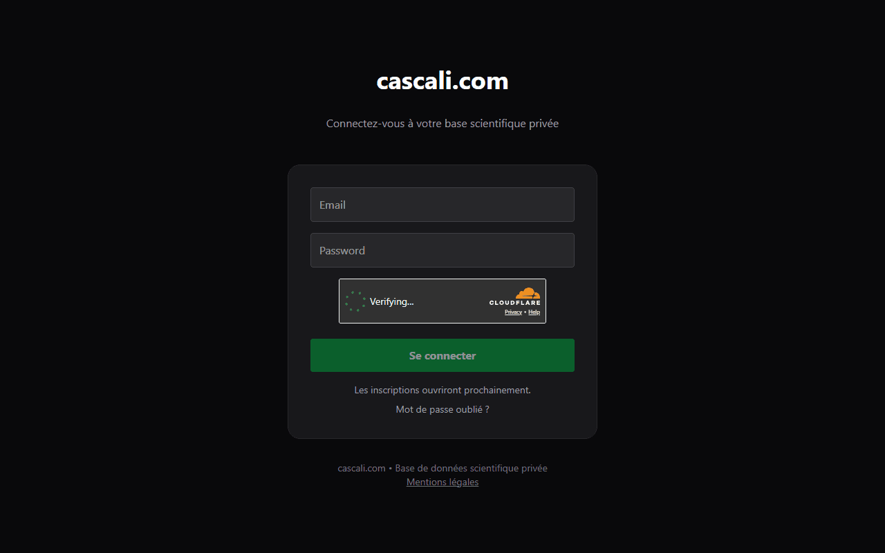 Cascali sponsor landing page advertised on The Dale Jr. Download