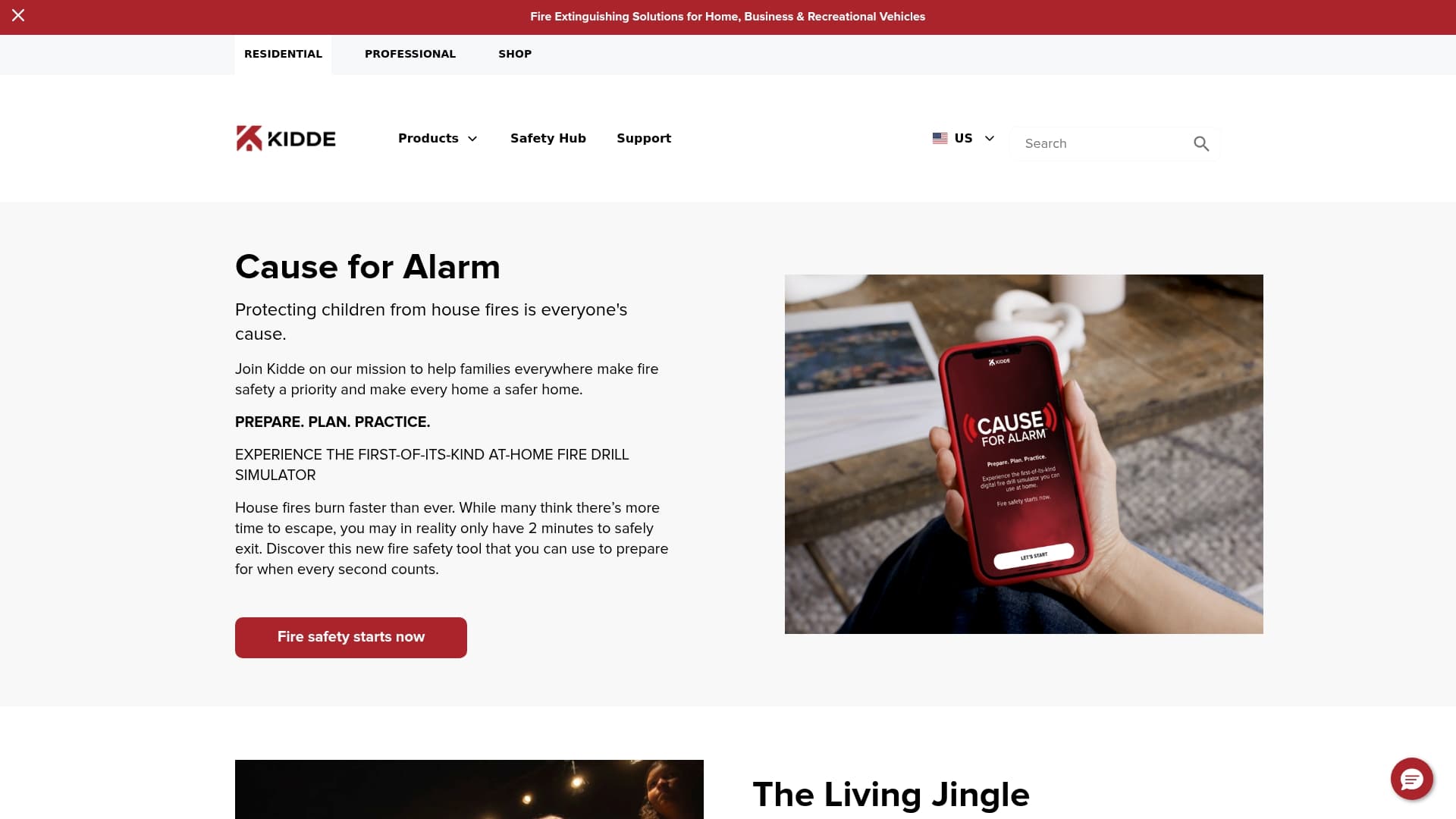 KIDA sponsor landing page advertised on Gun Talk
