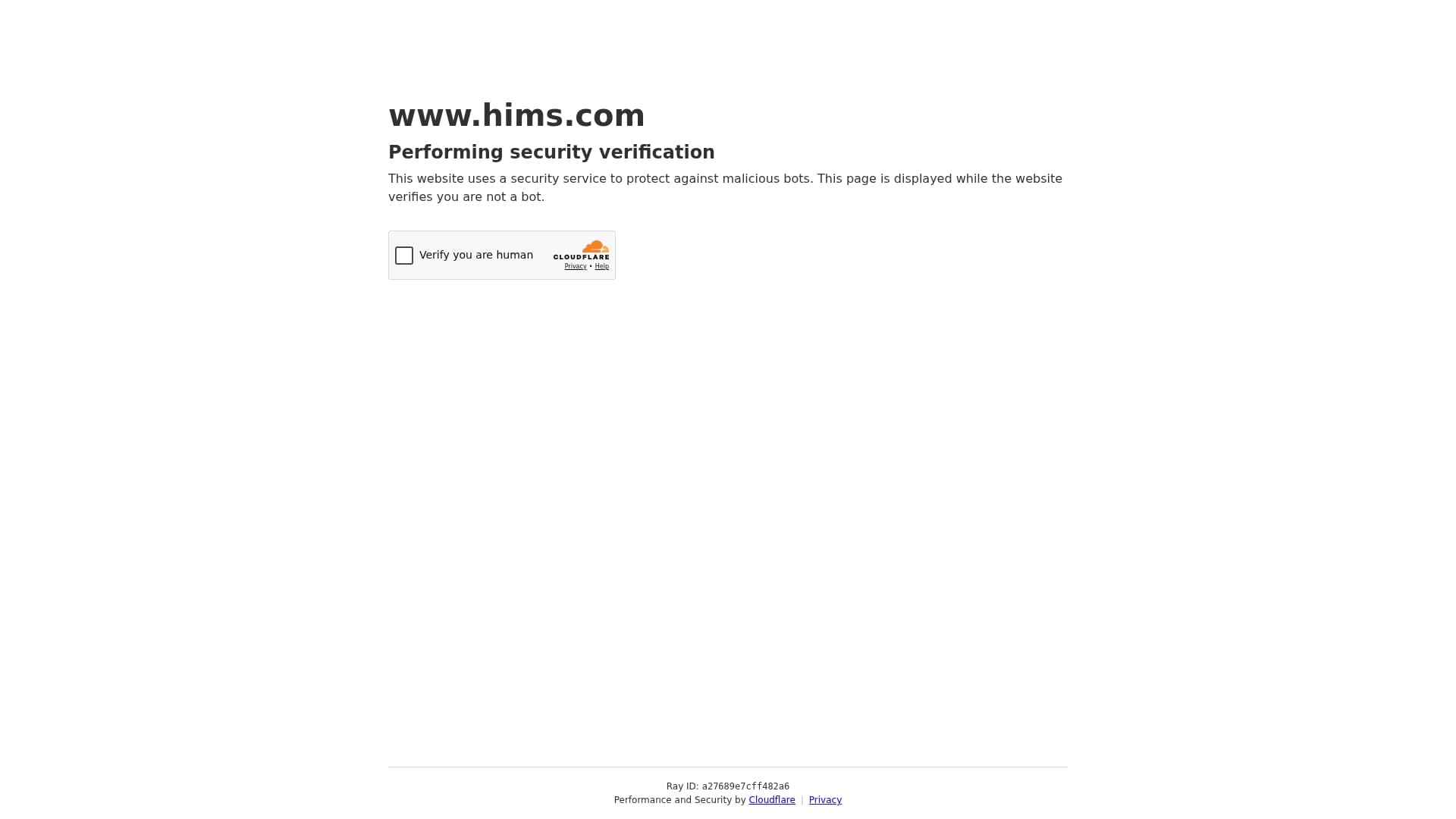 HIMS sponsor landing page advertised on Get Played