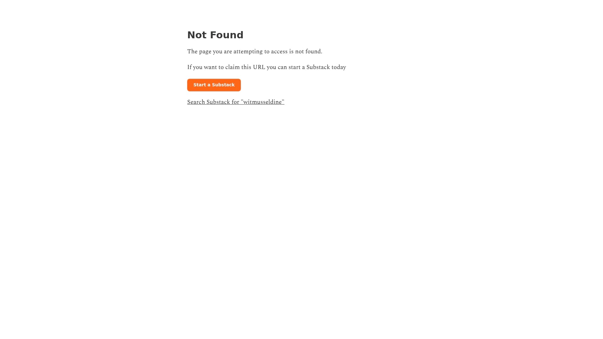 Substack sponsor landing page advertised on This Is Actually Happening