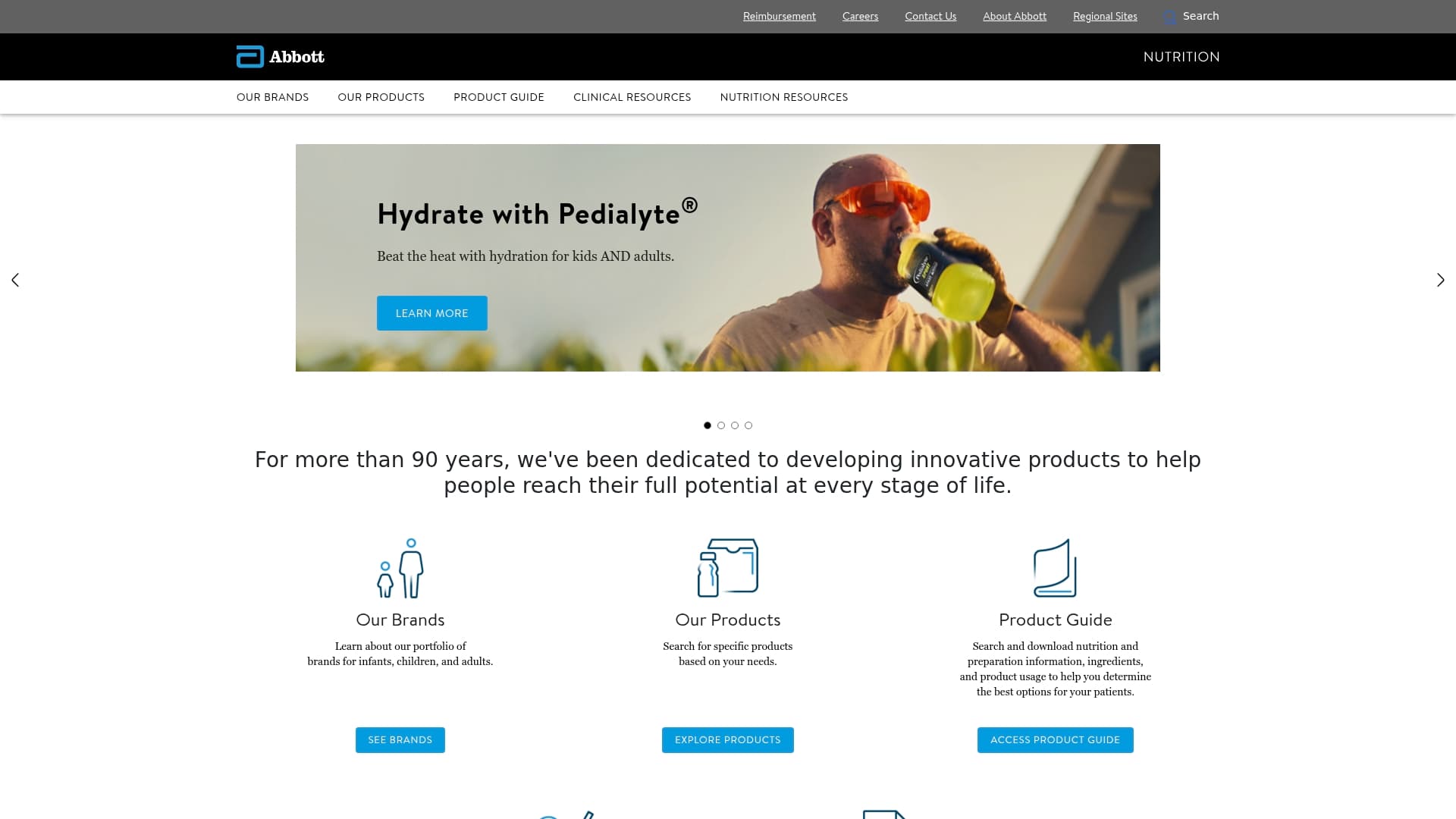 Jevity sponsor landing page advertised on The Glenn Beck Program