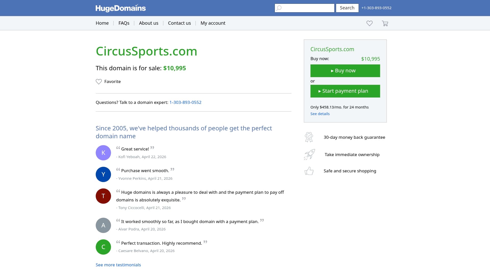 Circa Sports sponsor landing page advertised on Pablo Torre Finds Out