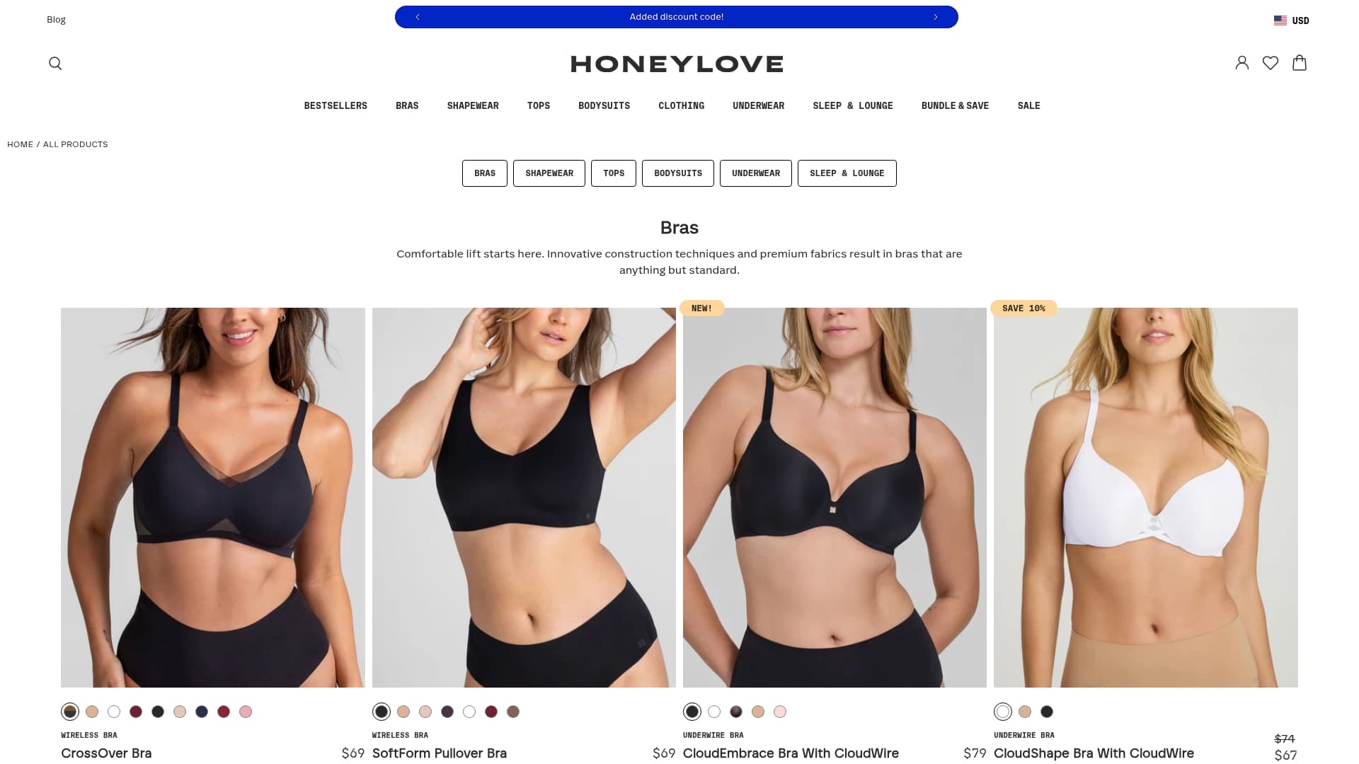Honey Love sponsor landing page advertised on I've Had It