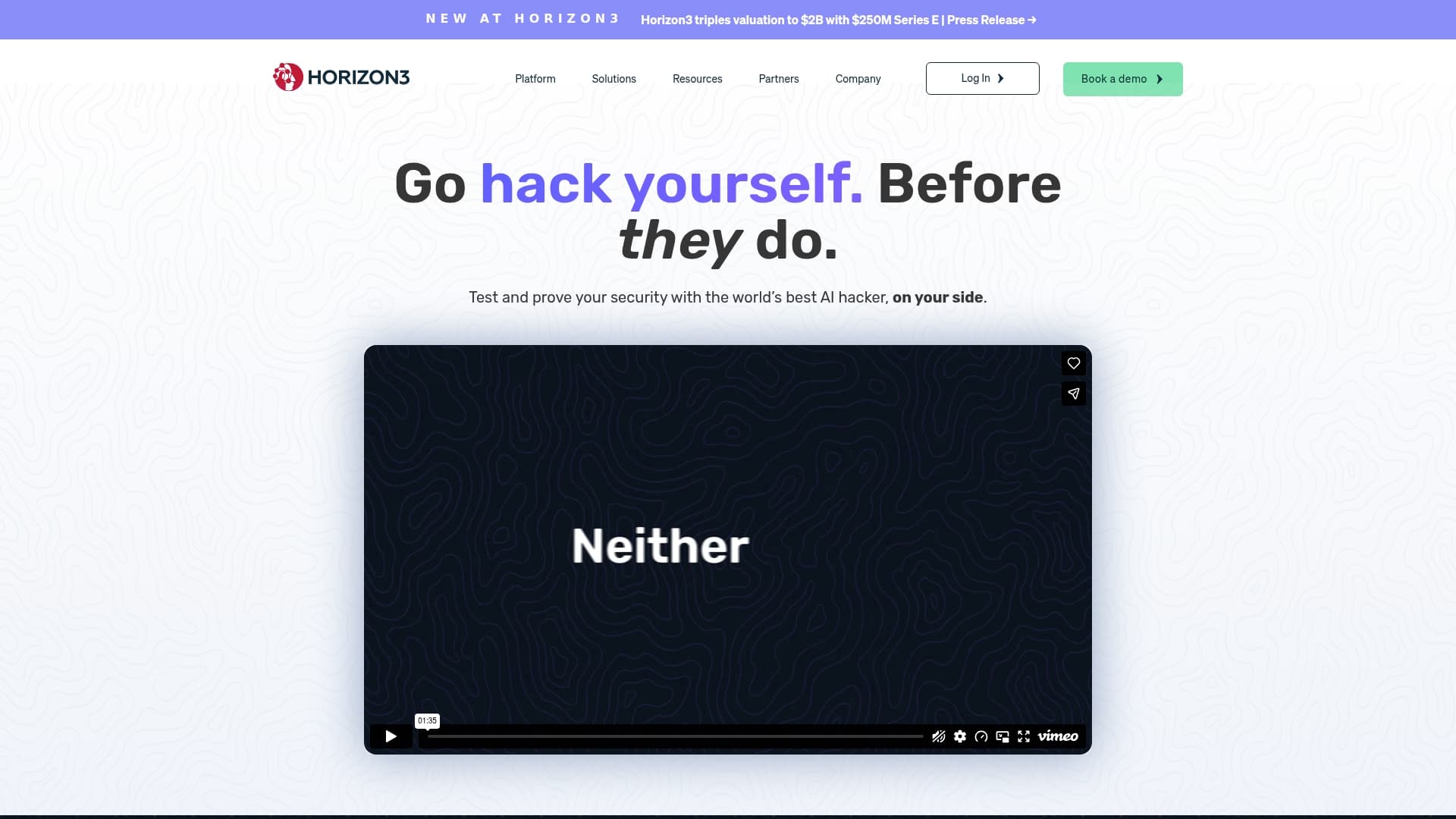 Horizon 3 sponsor landing page advertised on Everything Everywhere Daily
