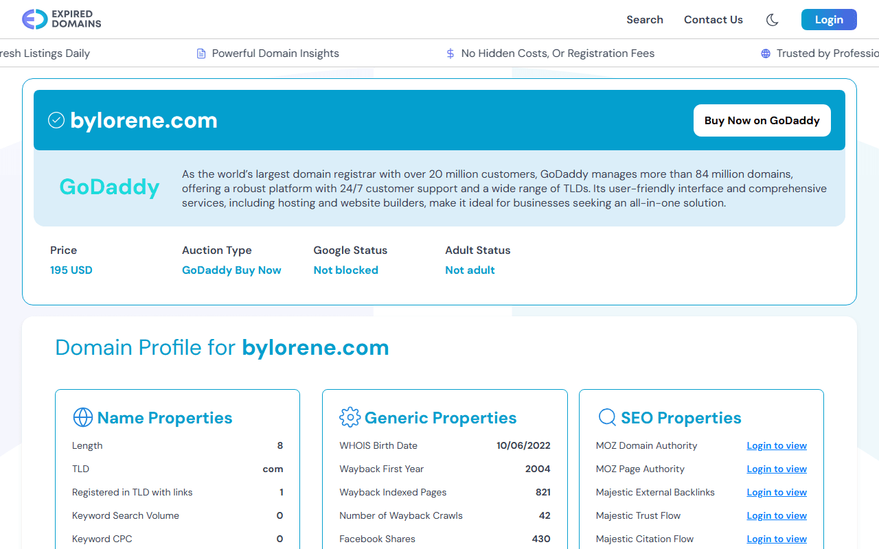 Lorene sponsor landing page advertised on Adam Carolla Show