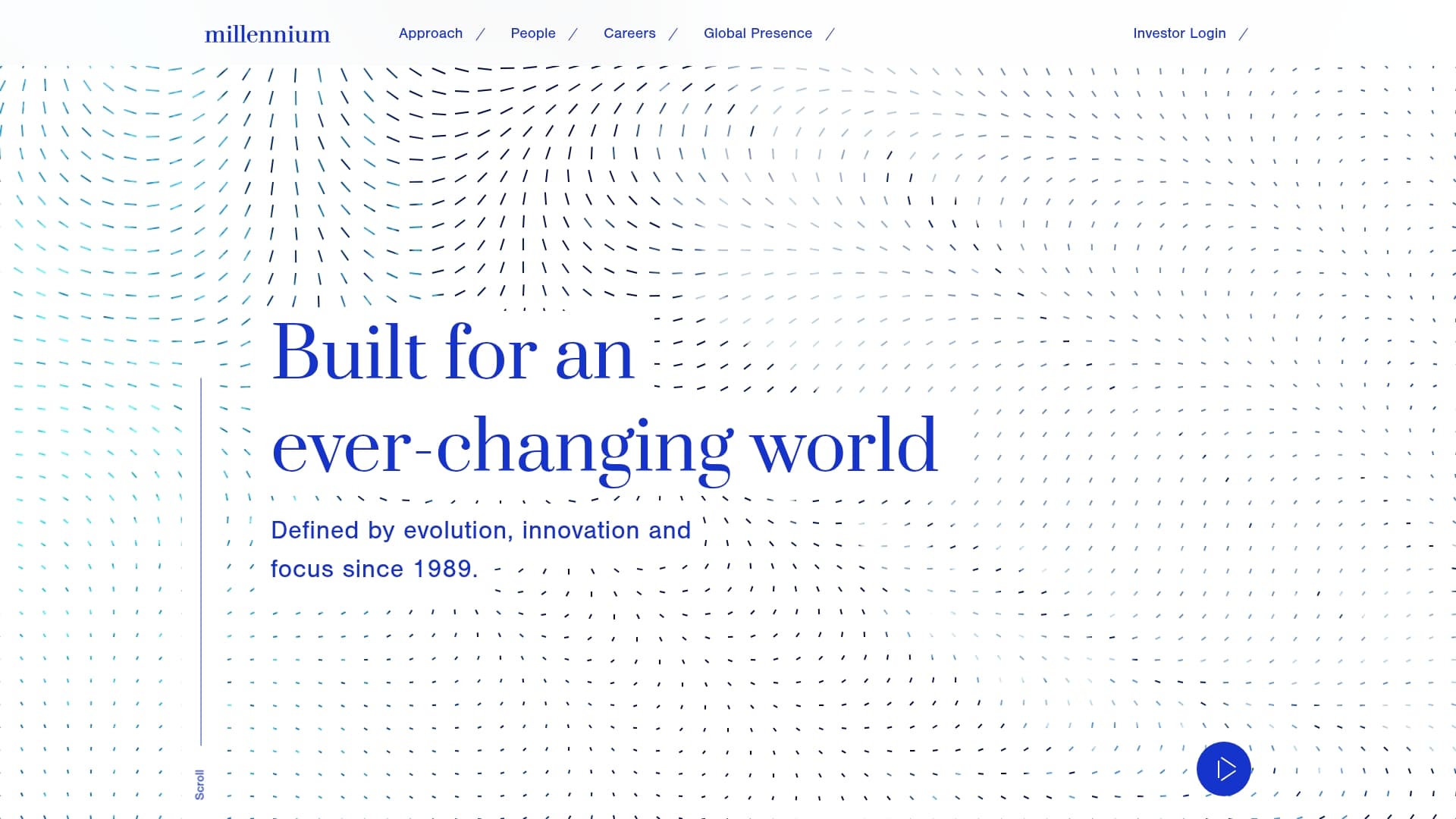 Millennium sponsor landing page advertised on The Rest Is Science