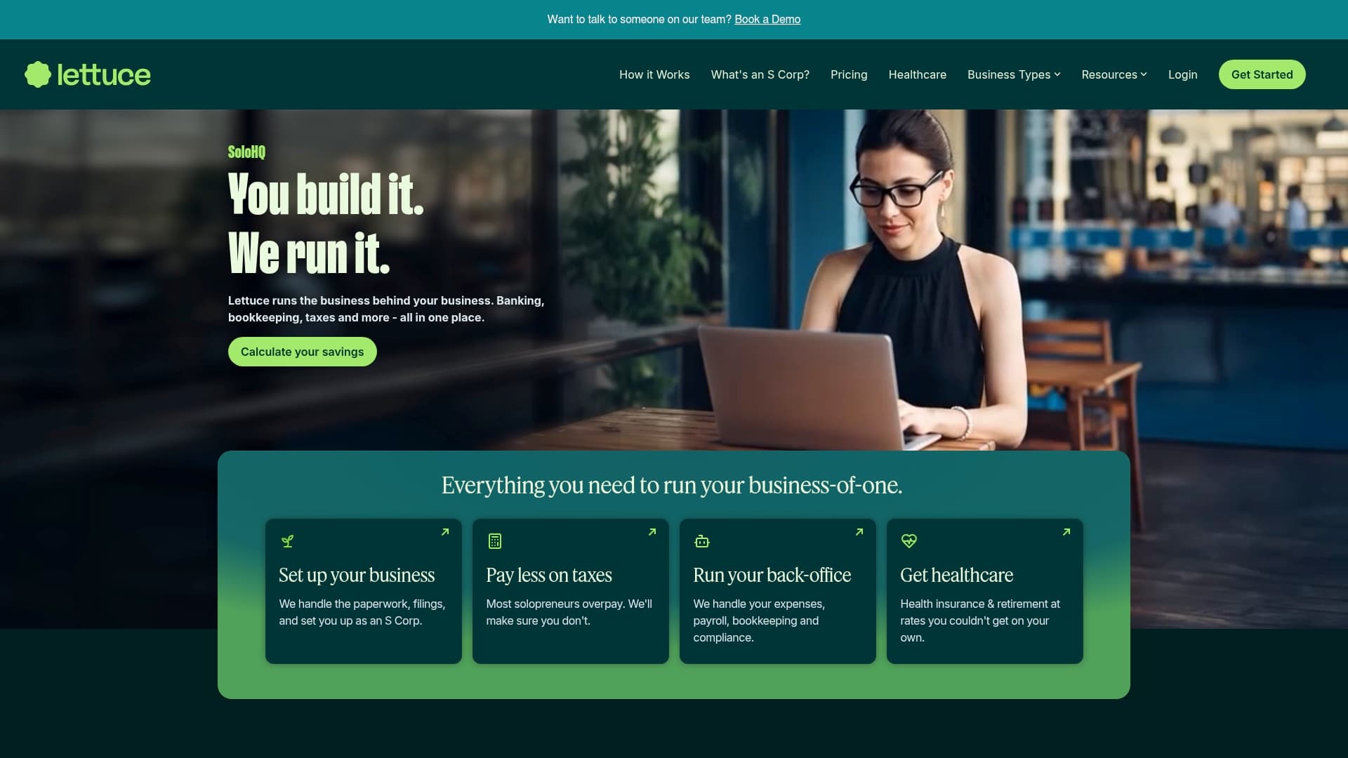 Lettuce Financial sponsor landing page advertised on History Daily