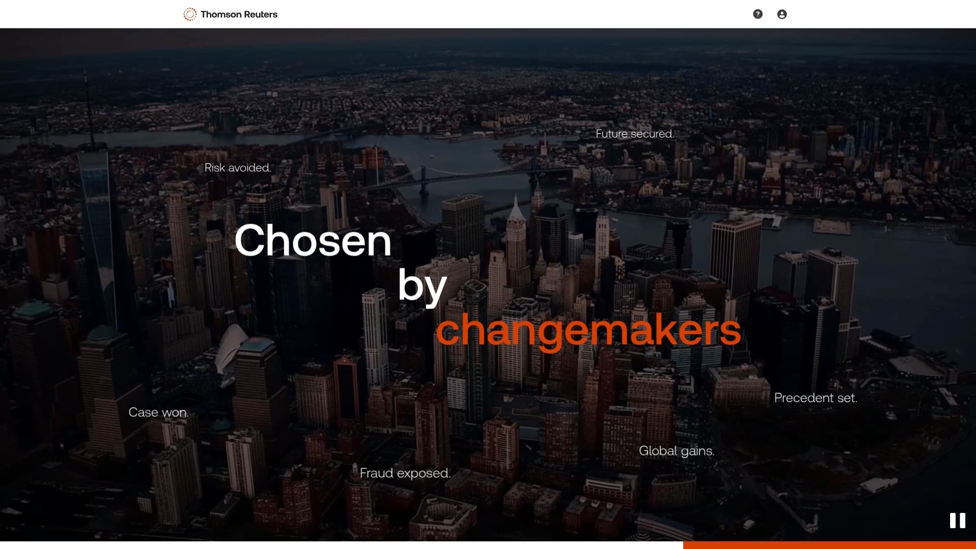 The Economist (tr.com) sponsor landing page advertised on The Intelligence from The Economist