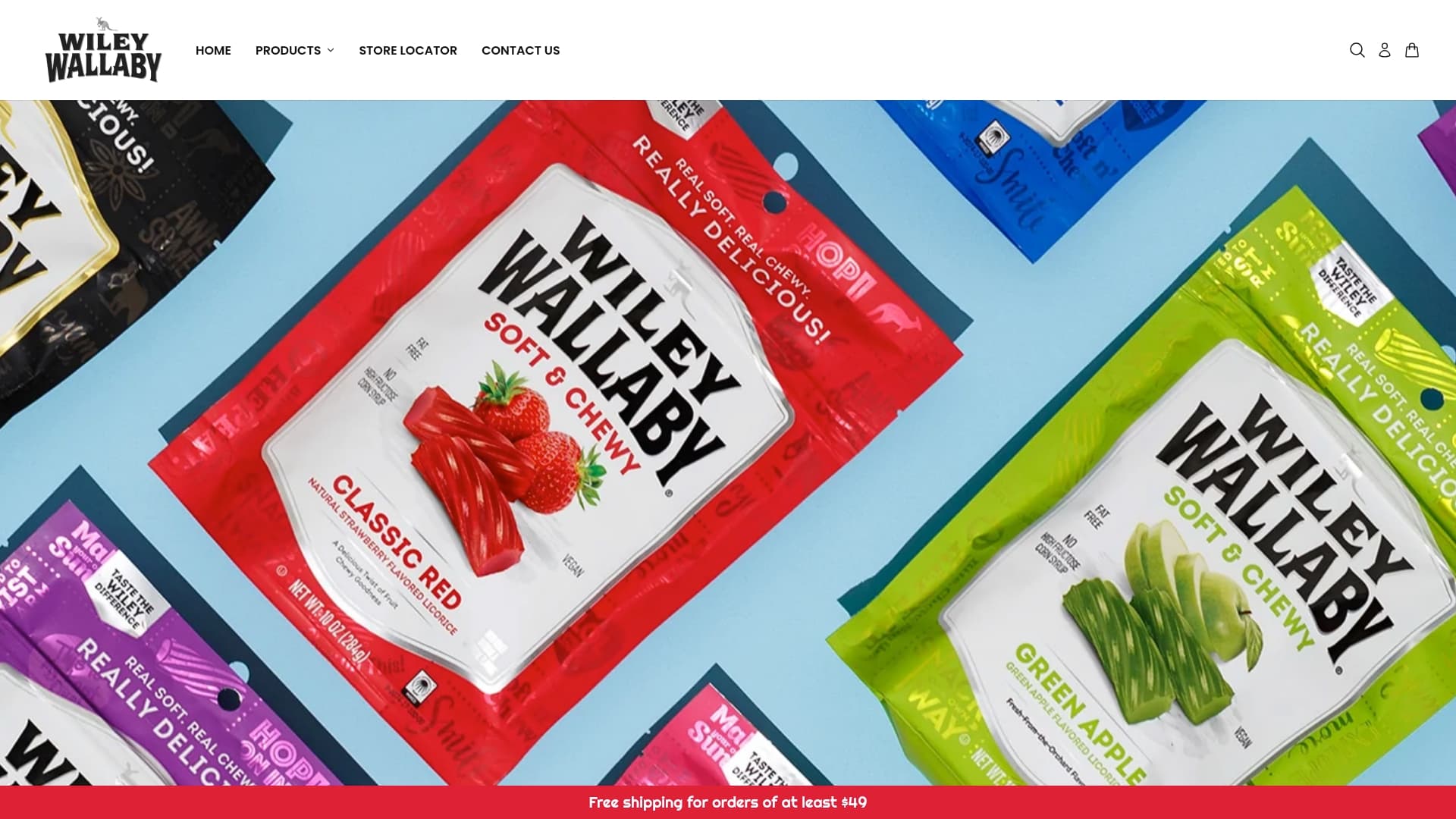 Wiley Wallaby sponsor landing page advertised on The MeatEater Podcast