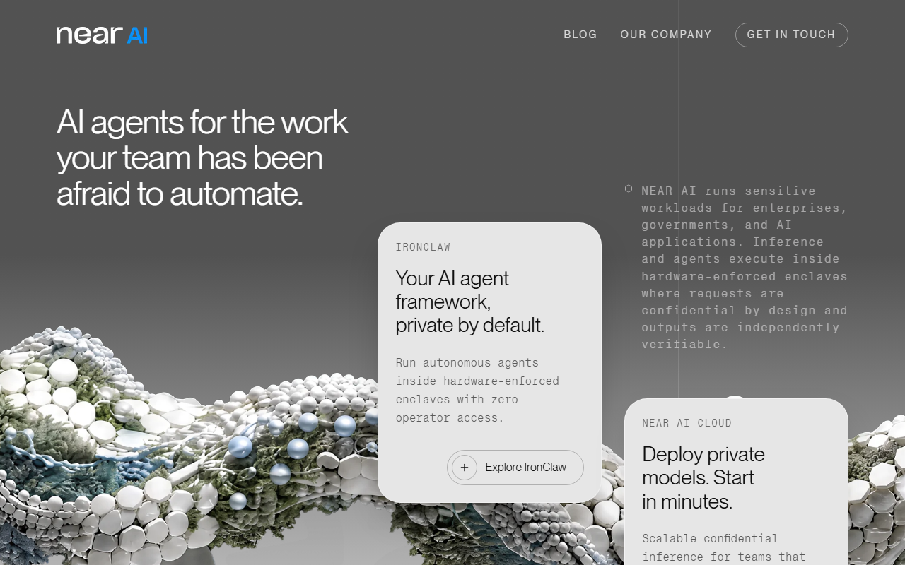 OpenClaw sponsor landing page advertised on Epicenter - Learn about Crypto, Blockchain, Ethereum, Bitcoin and Distributed Technologies