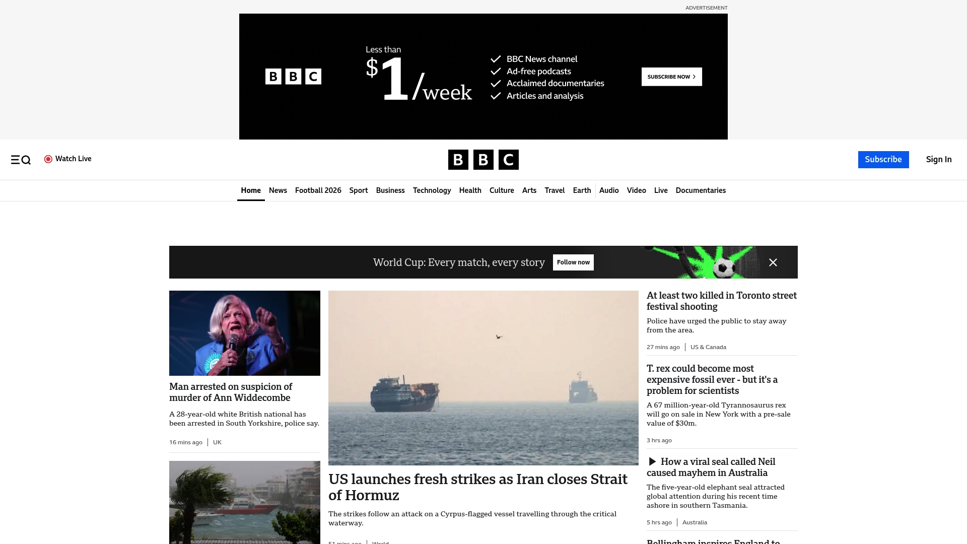 The Interface sponsor landing page advertised on TechCrunch Daily Crunch