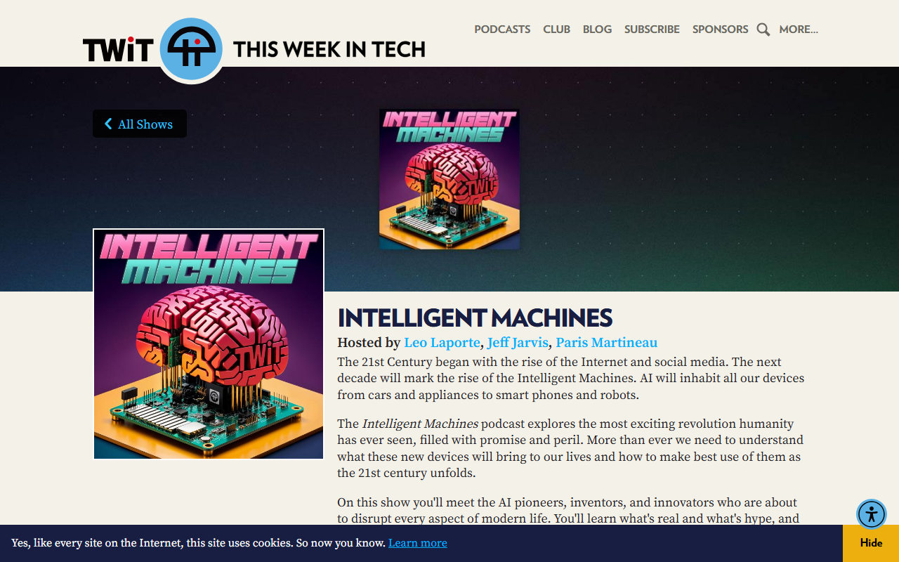 TWiT Network sponsor landing page advertised on TechCrunch Daily Crunch