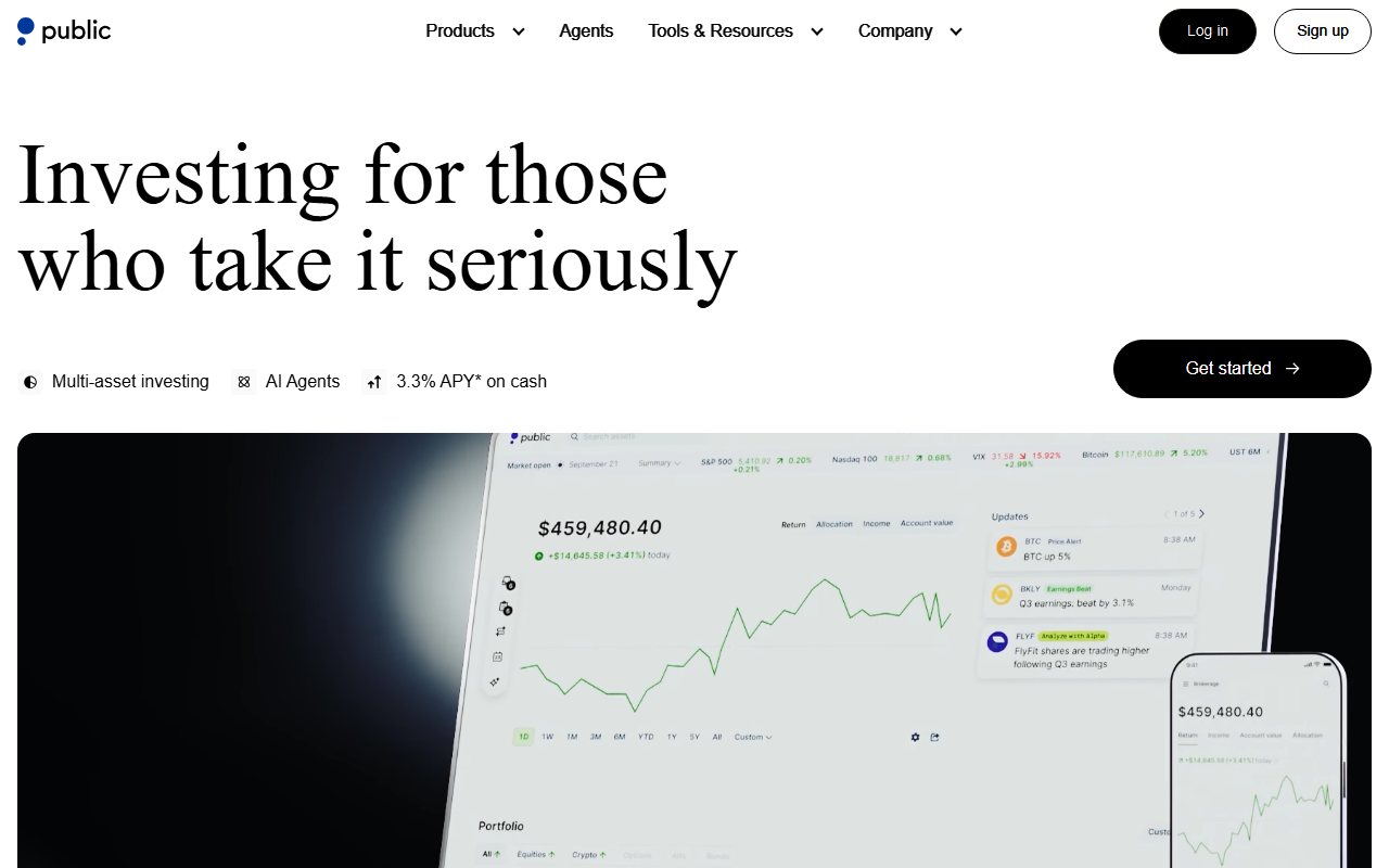 Public sponsor landing page advertised on Stuff You Should Know