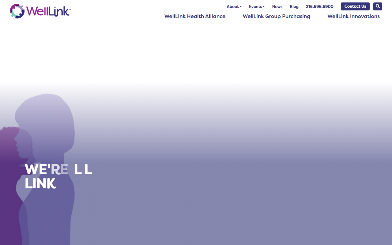 WellLink sponsor landing page advertised on Straight Outta Health IT