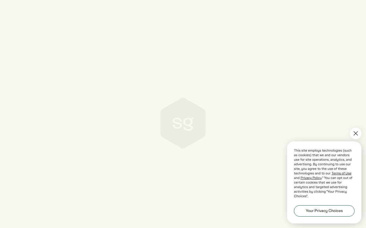 Sweetgreen sponsor landing page advertised on Served with Andy Roddick