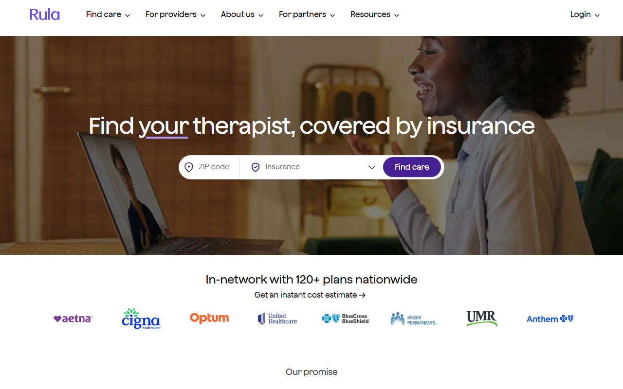 Rula sponsor landing page advertised on Freakonomics Radio
