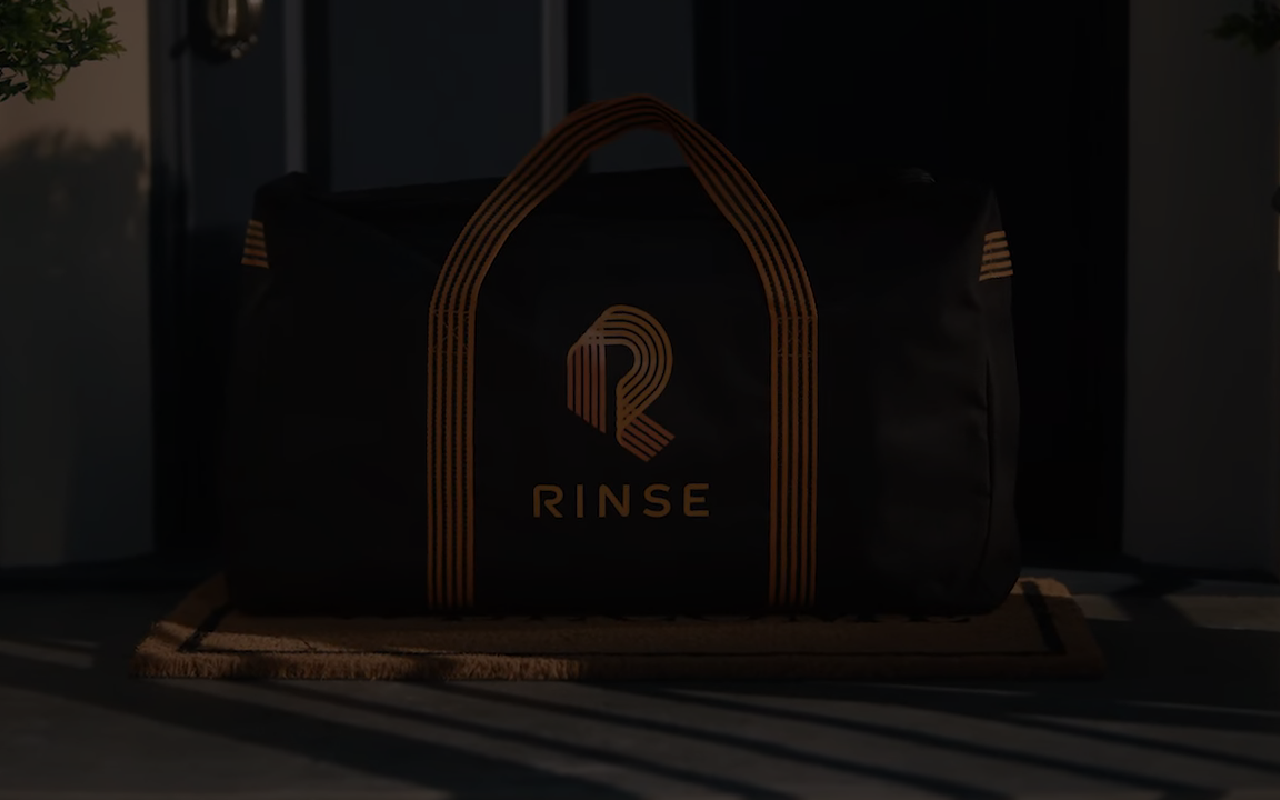 Rinse sponsor landing page advertised on The Daily