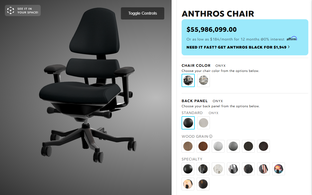 Anthros sponsor landing page advertised on Boundless Life