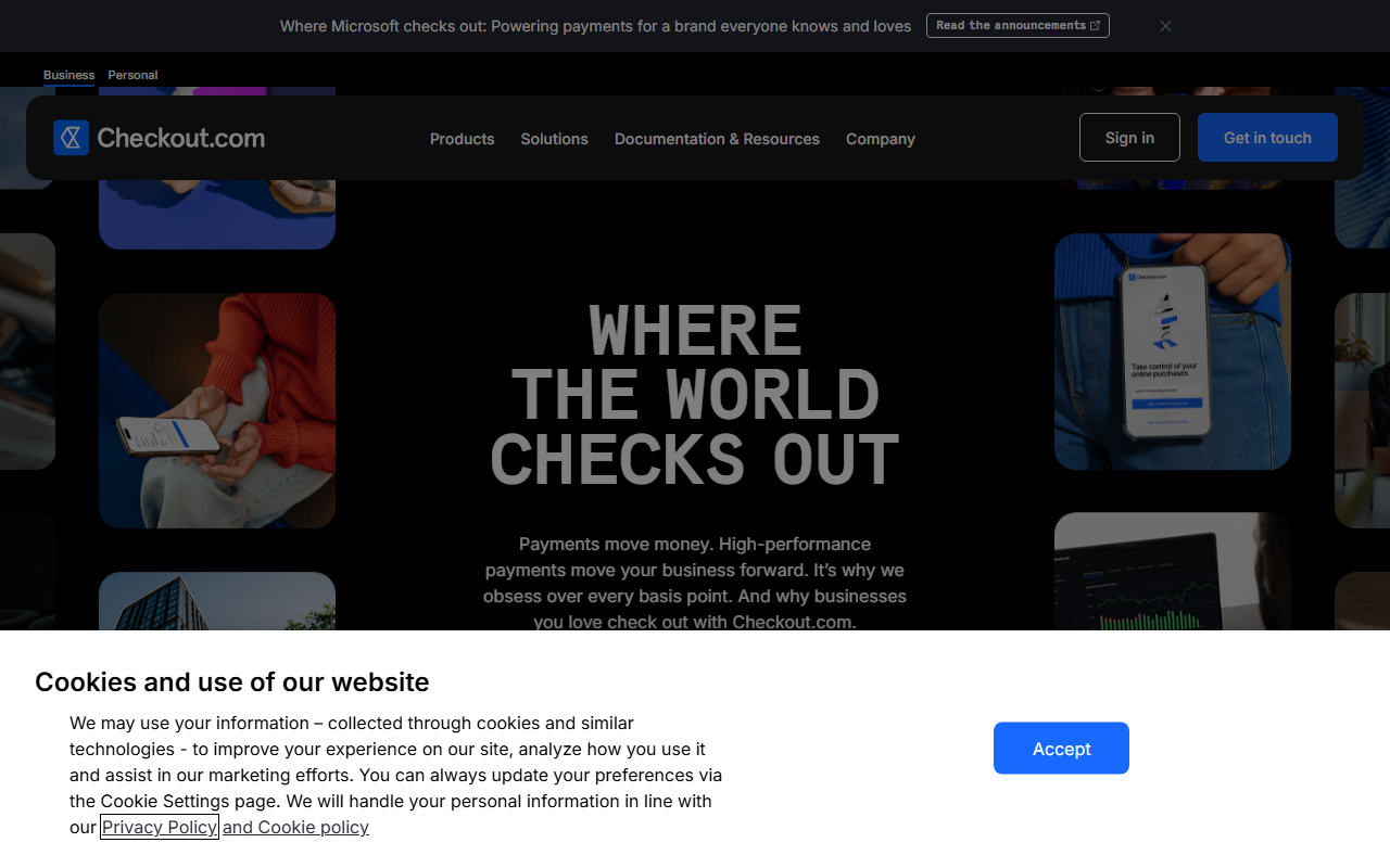 Checkout.com sponsor landing page advertised on The Twenty Minute VC (20VC): Venture Capital | Startup Funding | The Pitch