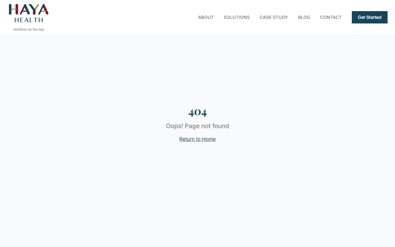 Haya sponsor landing page advertised on Pod Save the World
