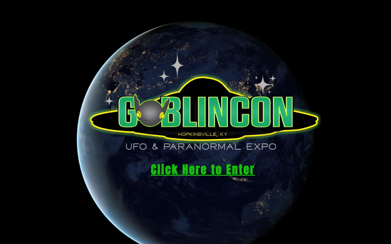 GoblinCon sponsor landing page advertised on Southern Gothic