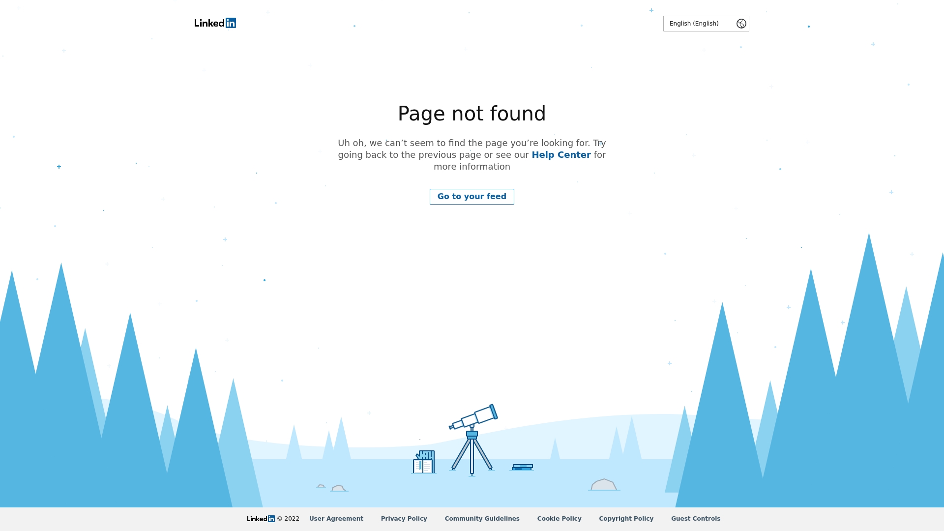 LinkedIn sponsor landing page advertised on SmartLess