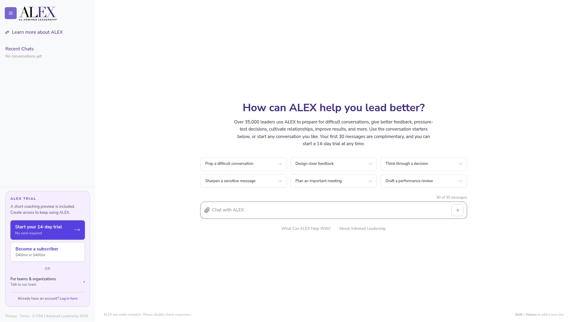 Admired Leadership sponsor landing page advertised on Capital Allocators – Inside the Institutional Investment Industry