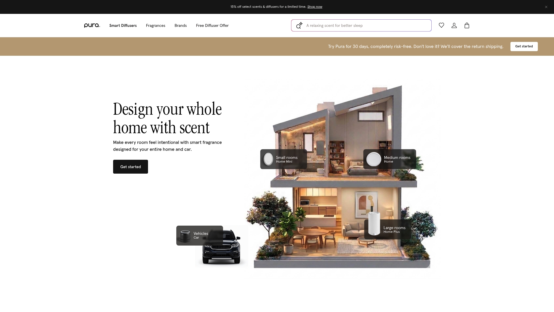 Pura sponsor landing page advertised on Pod Meets World