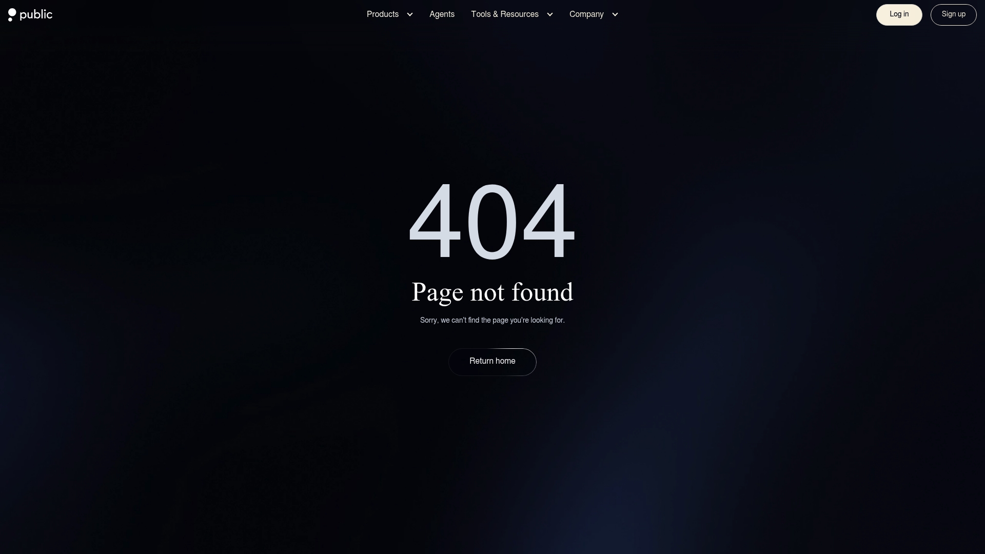 Public sponsor landing page advertised on Sourcery