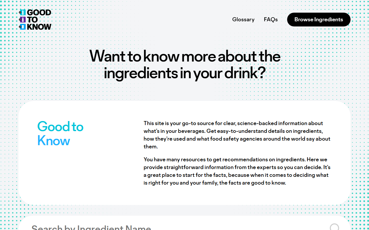 America's beverage companies sponsor landing page advertised on Morning Joe