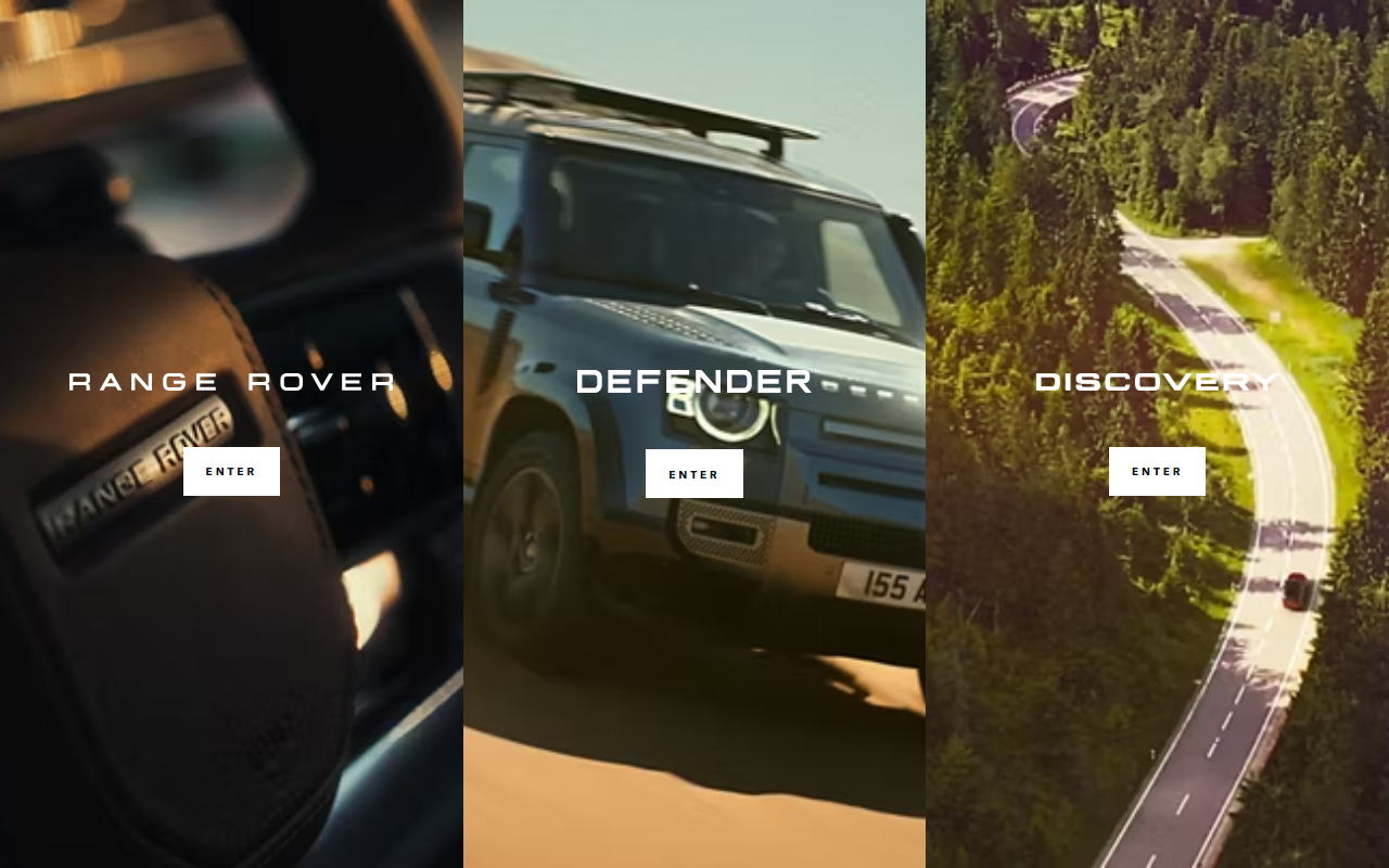 Land Rover sponsor landing page advertised on Happier with Gretchen Rubin