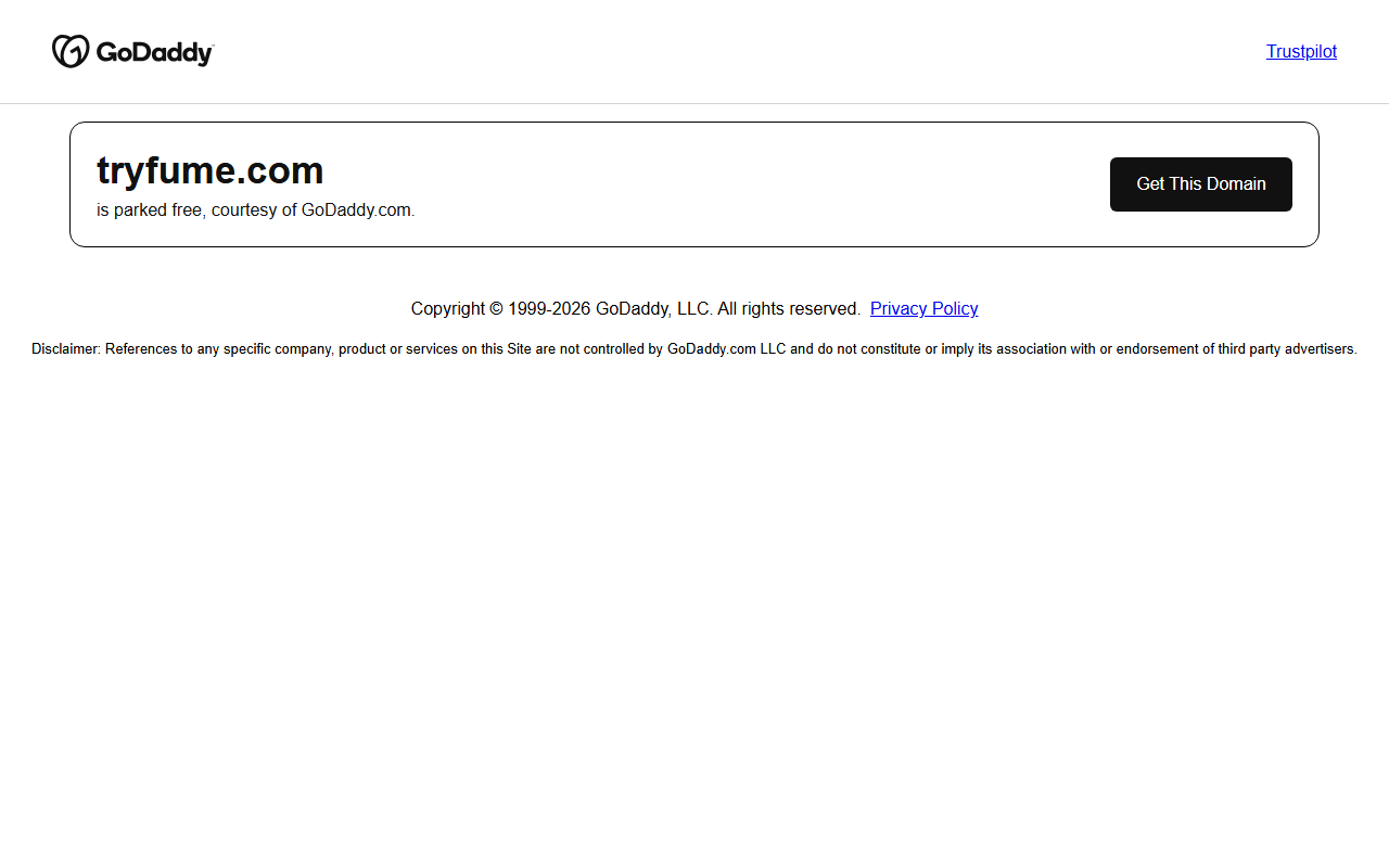 Fume sponsor landing page advertised on Morbid