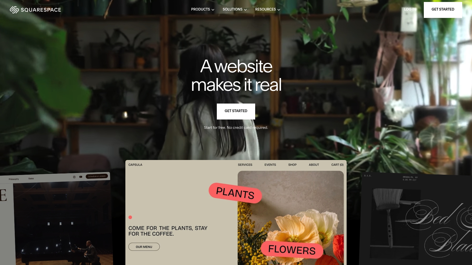 Squarespace sponsor landing page advertised on Accidental Tech Podcast