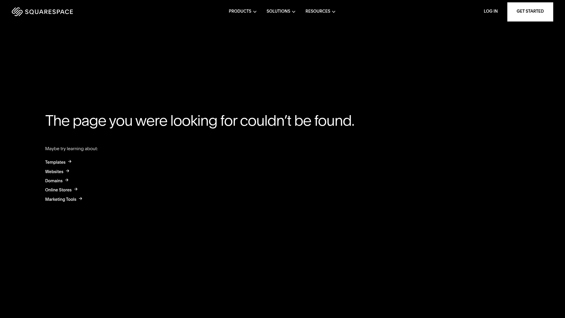 Squarespace sponsor landing page advertised on Comedy Bang Bang: The Podcast