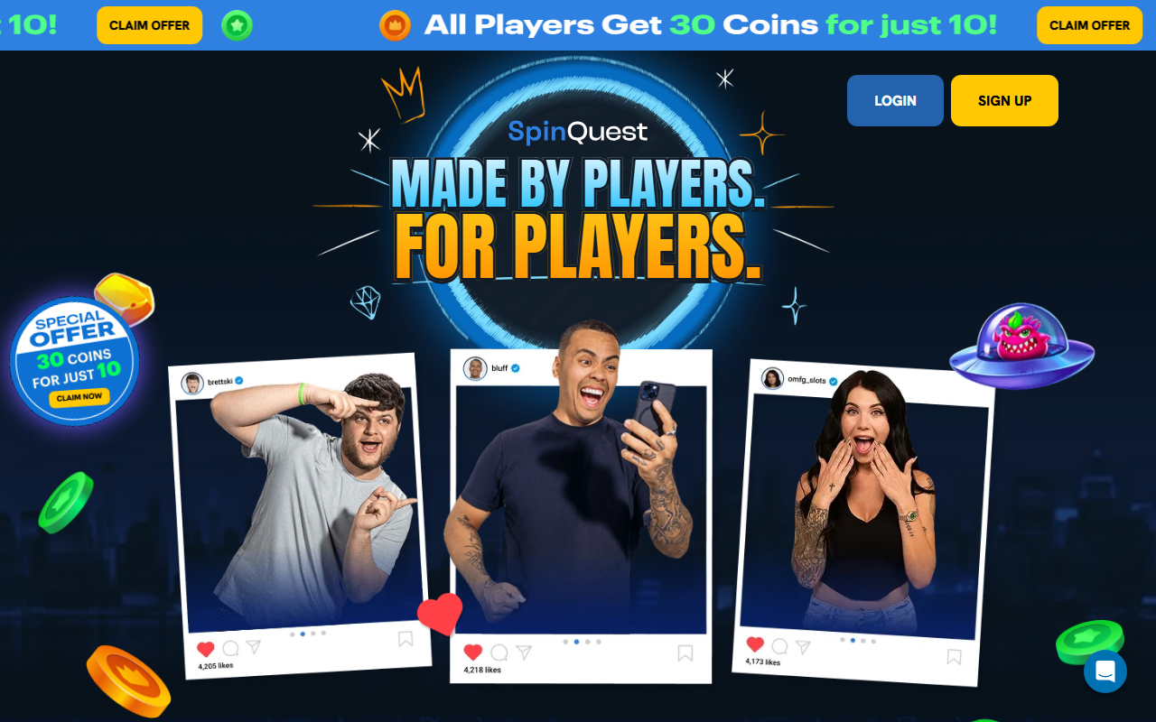Topgolf sponsor landing page advertised on The Power Trip