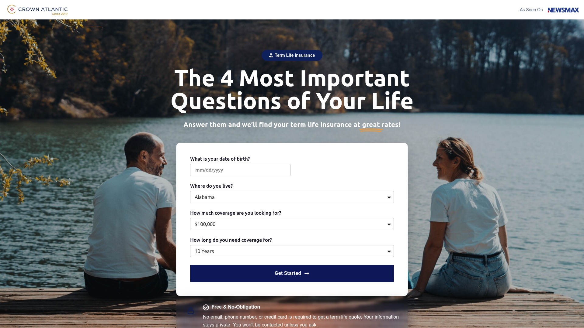 LifeForLess.com sponsor landing page advertised on The Gerry Callahan Show