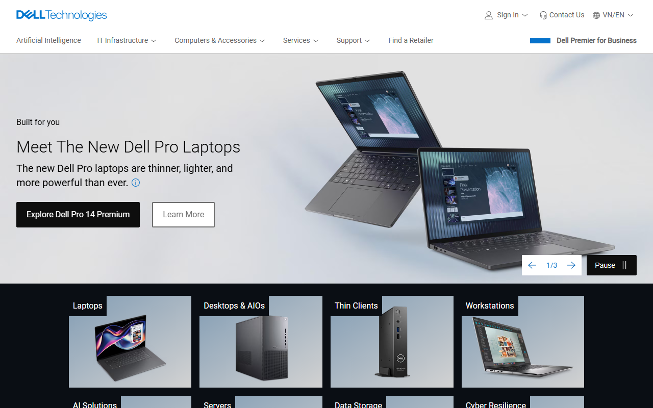 Alienware sponsor landing page advertised on Science Friday