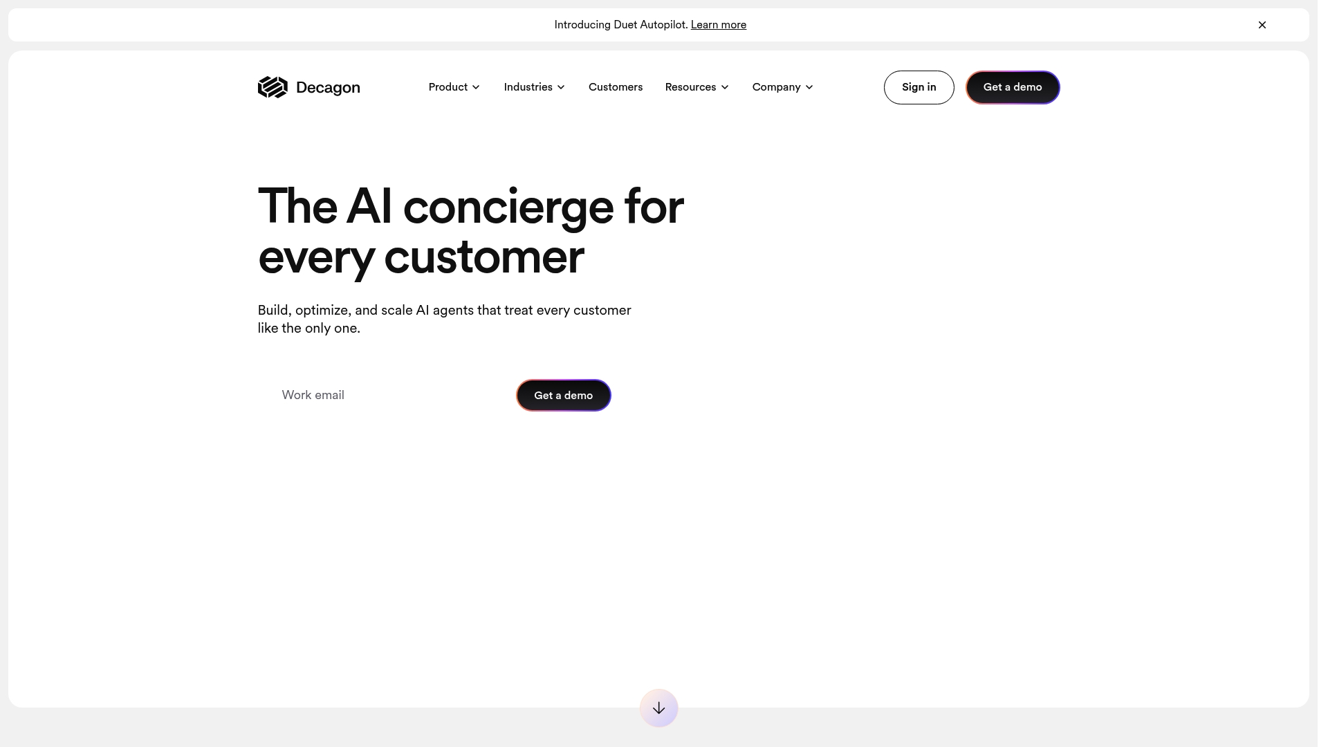 Decagon sponsor landing page advertised on Mac Geek Gab — Apple Tips, Tricks, and Troubleshooting
