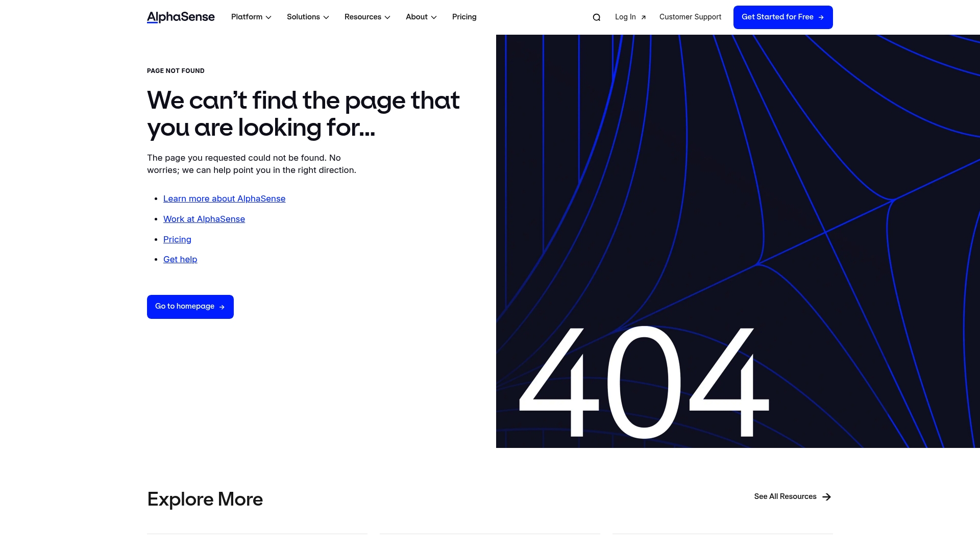 AlphaSense sponsor landing page advertised on The 10X Capital Podcast