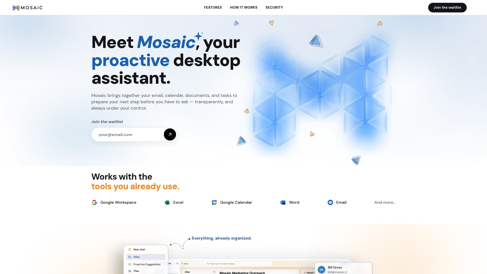 Mosaic sponsor landing page advertised on unPAUSED with Dr. Mary Claire Haver