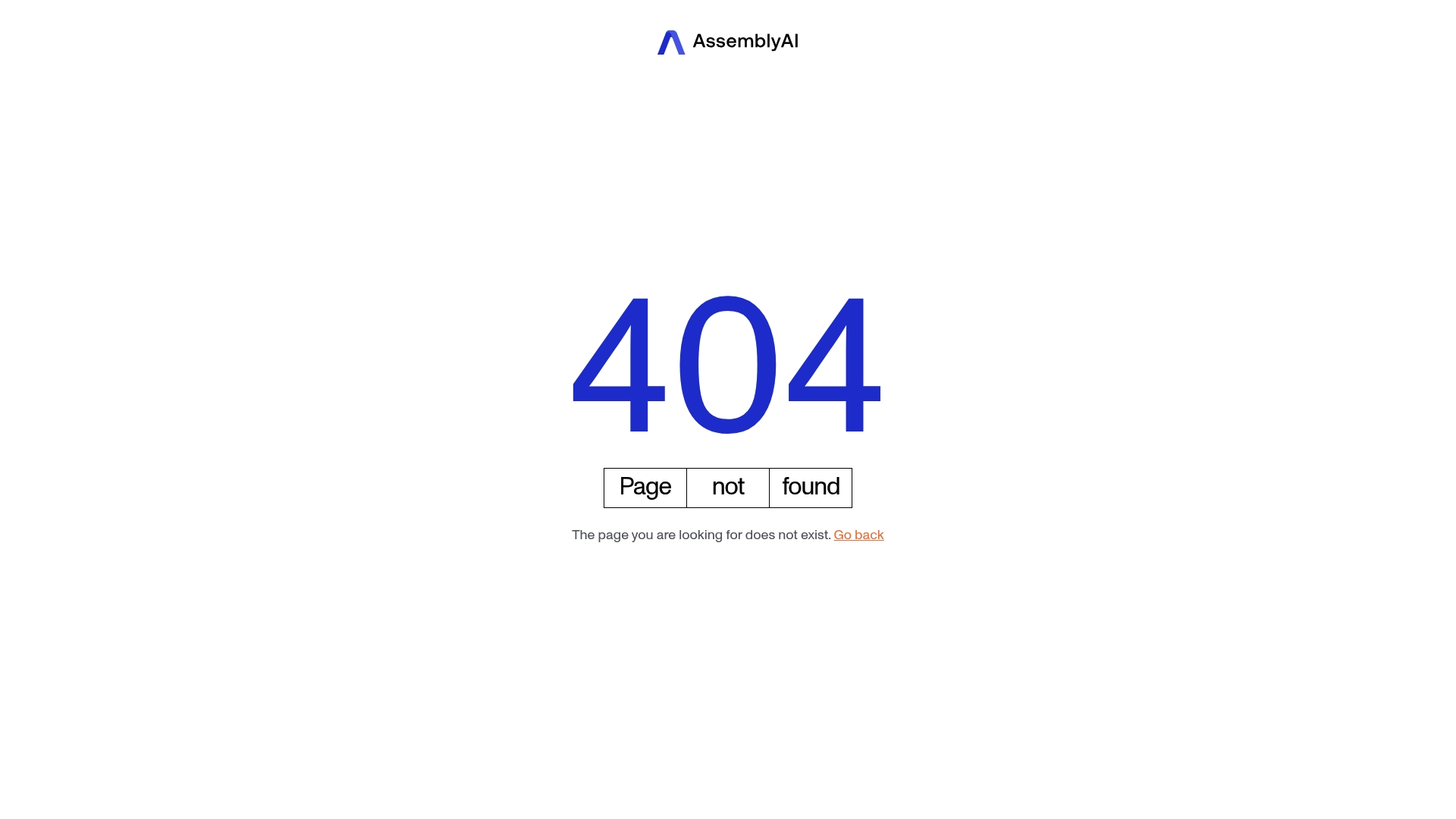 Assembly AI sponsor landing page advertised on Sourcery