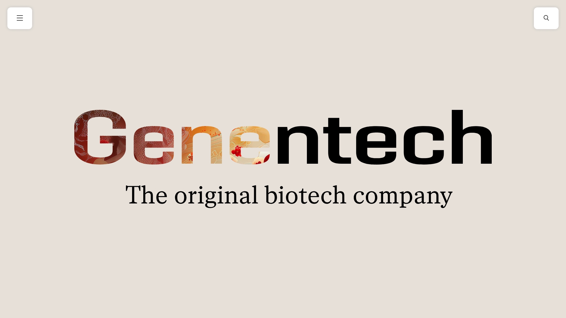 Genentech sponsor landing page advertised on The Ezra Klein Show