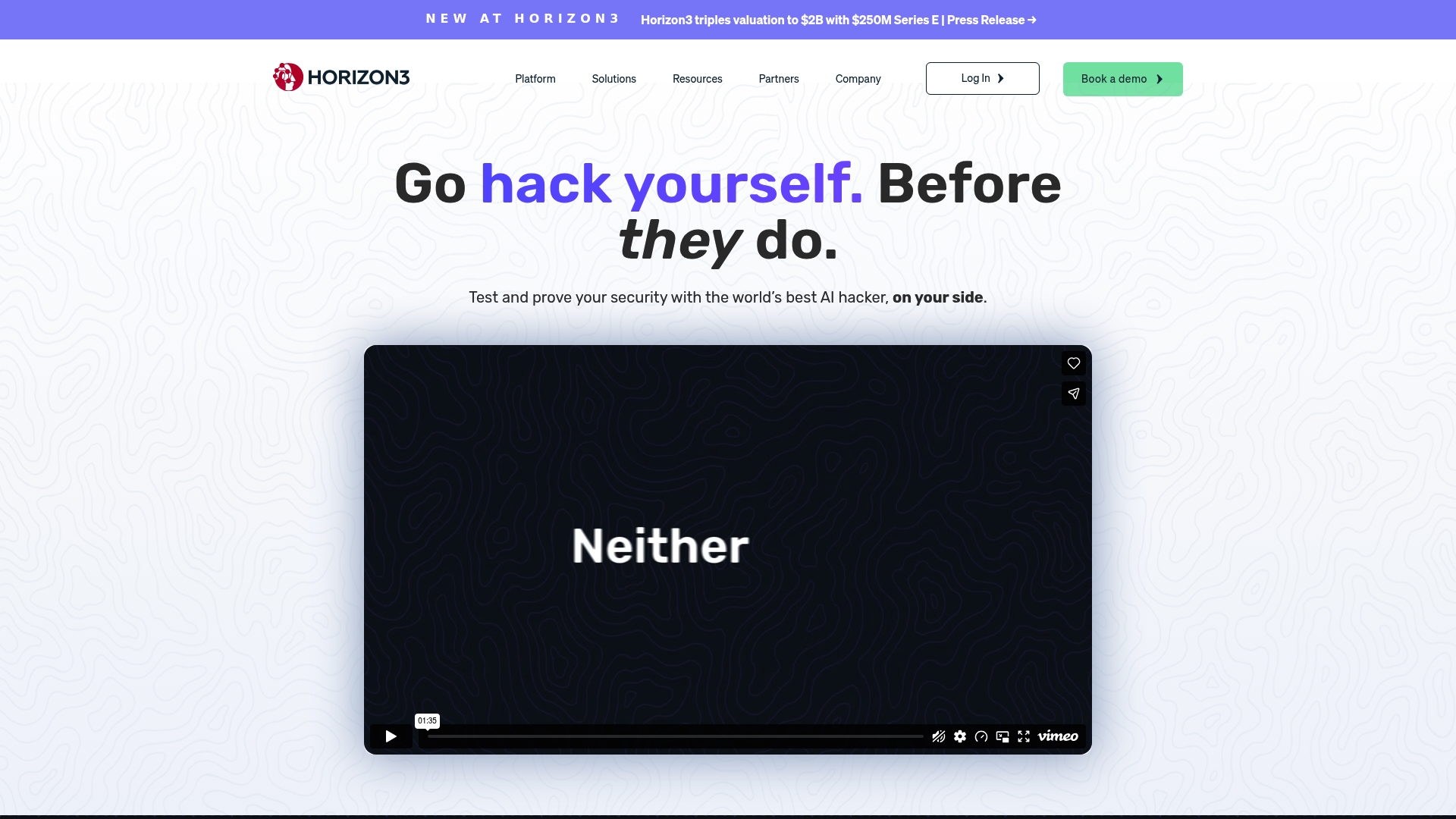 Horizon 3 sponsor landing page advertised on Everything Everywhere Daily
