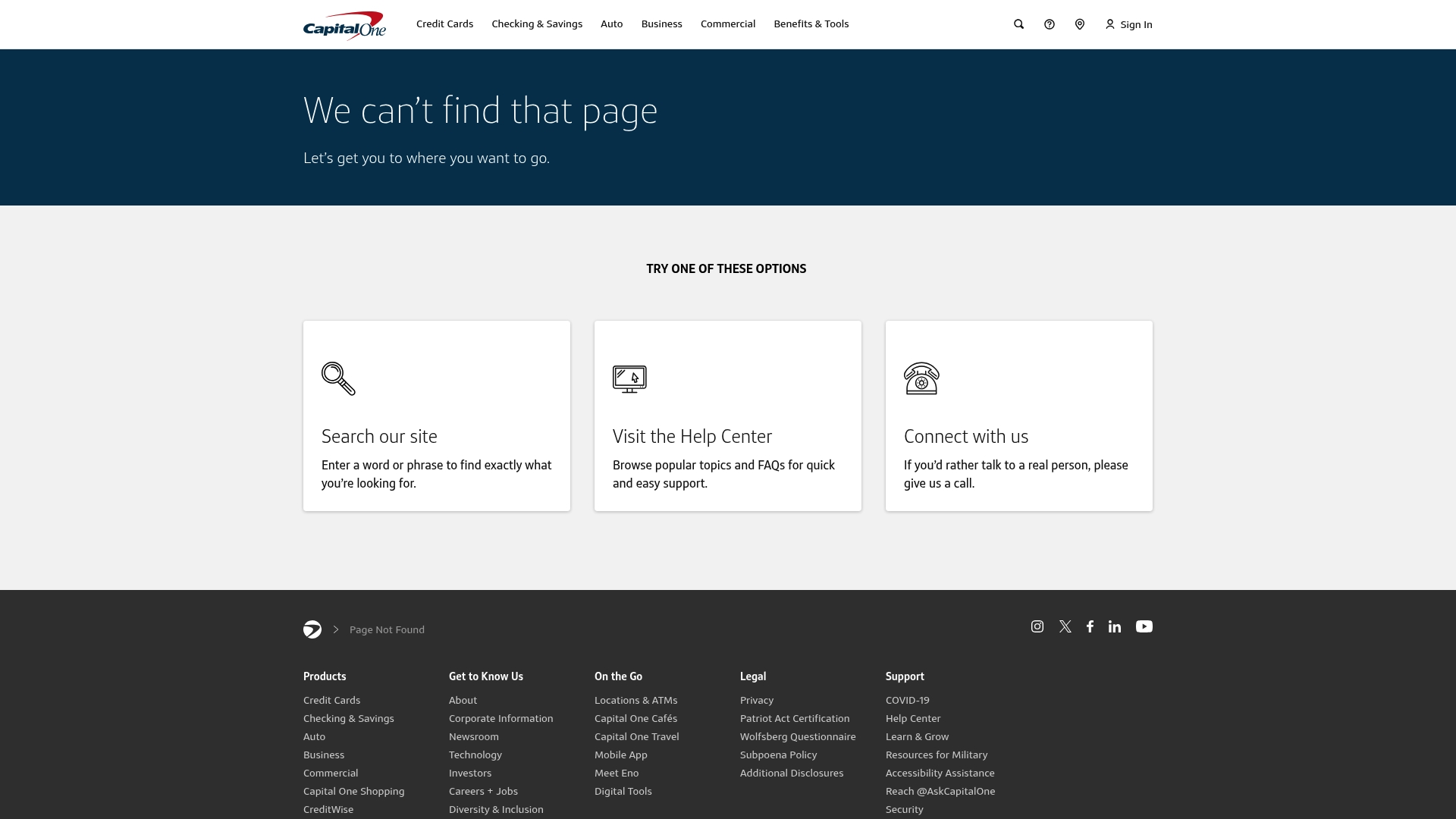Capital One sponsor landing page advertised on VIEWS with David Dobrik & Jason Nash