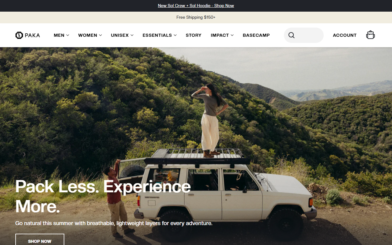 Paka sponsor landing page advertised on The Jordan Harbinger Show