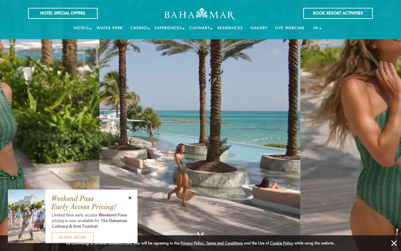 Baja Mar sponsor landing page advertised on Stuff You Missed in History Class